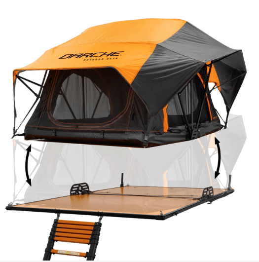 DETACHABLE SOFT SHELL ROOF TOP TENT - Sky Camp Supply