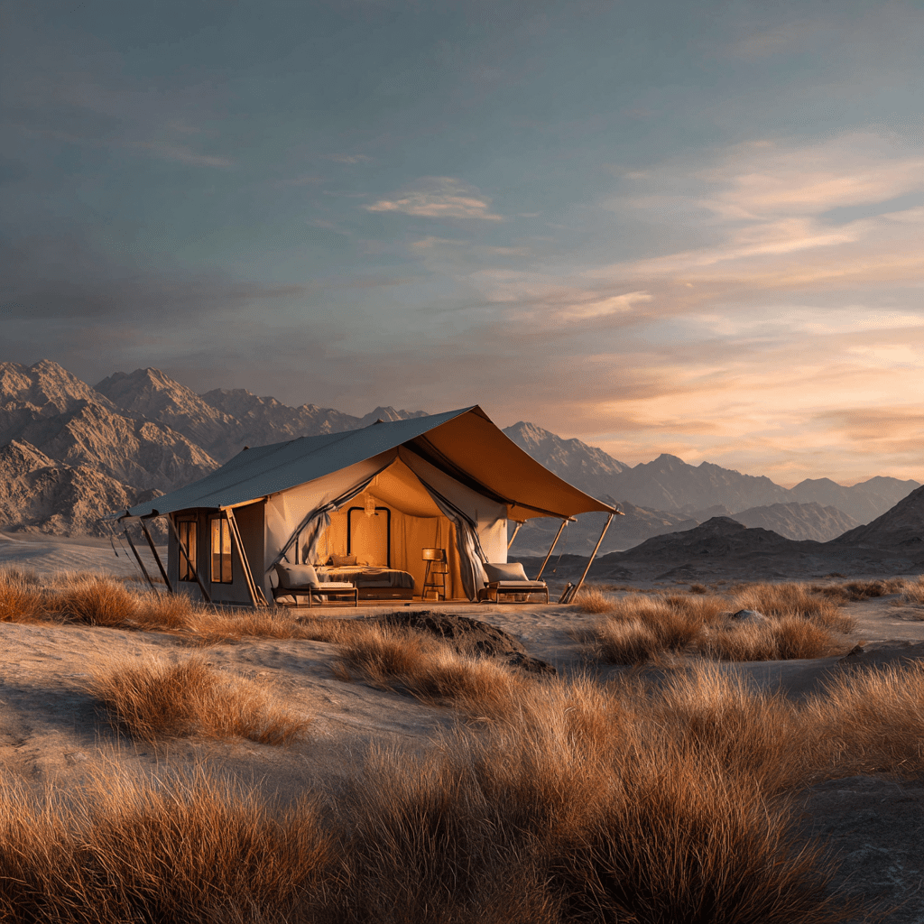 SKY CAMP ECO LODGE SAFARI TENT - Sky Camp Supply