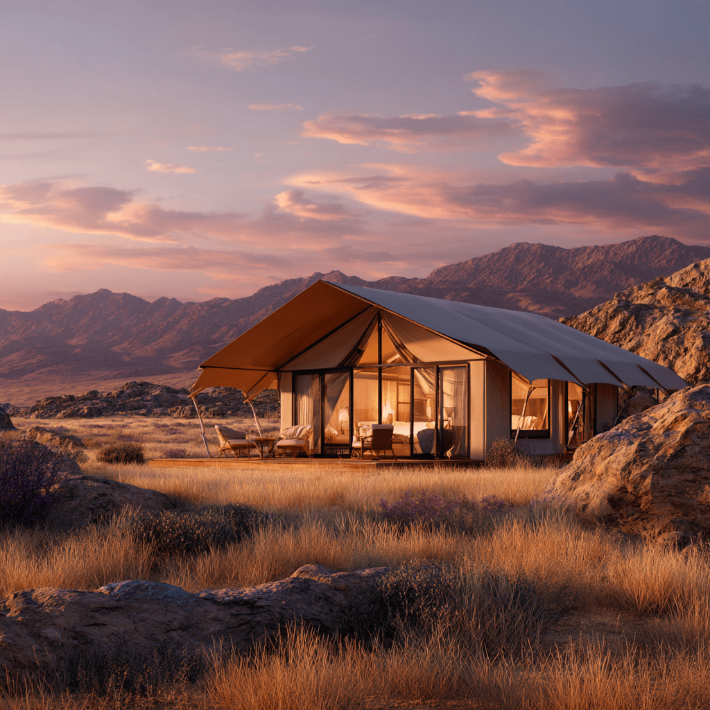 SKY CAMP ECO LODGE SAFARI TENT - Sky Camp Supply