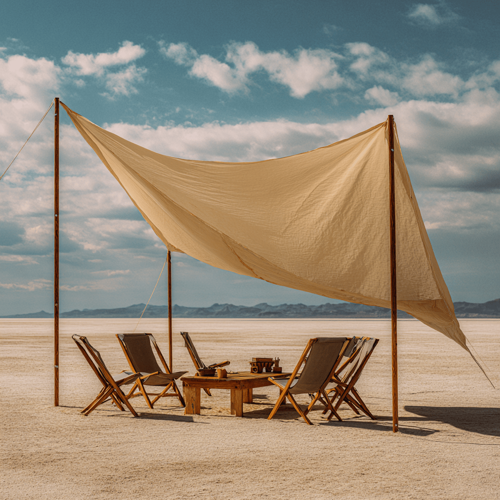 SKY CAMP DESERT SHADE SAIL - Sky Camp Supply