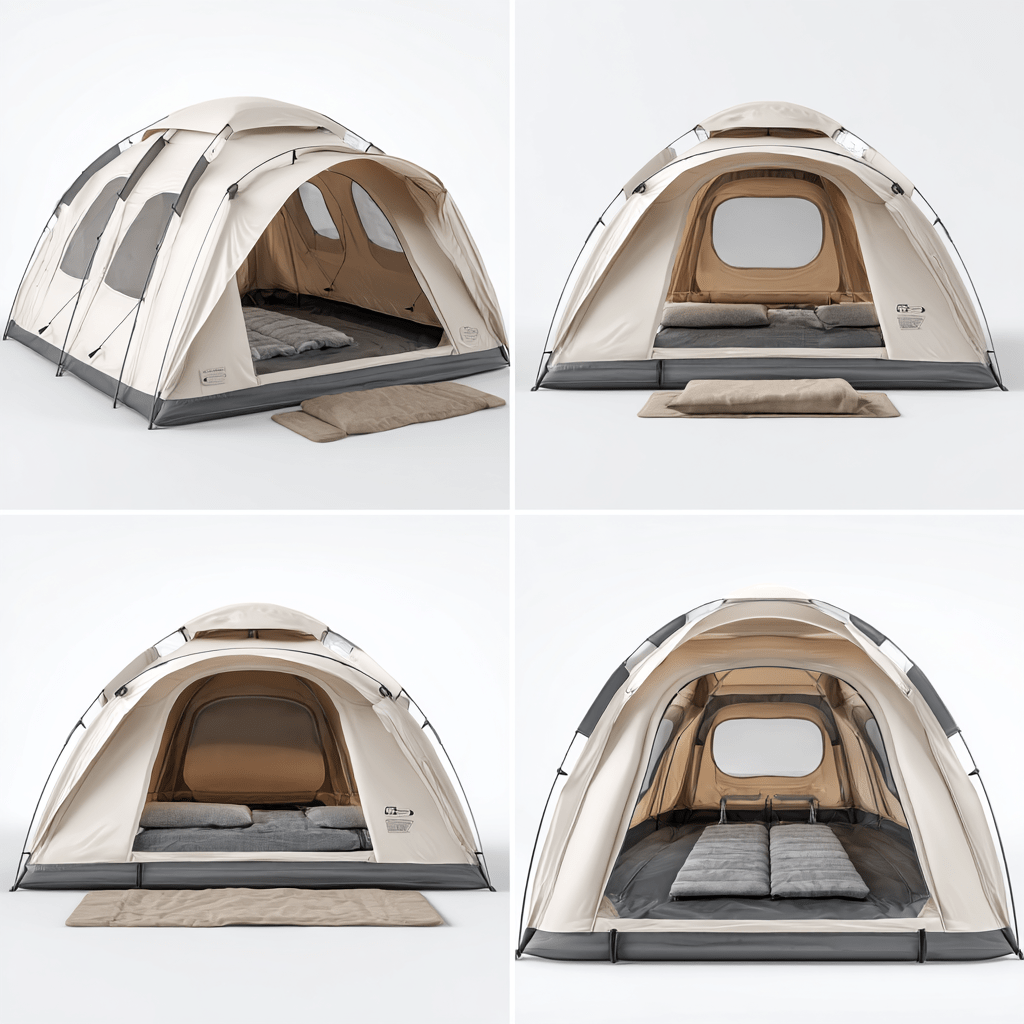 SKY CAMP INFLATABLE CAMPING TENT - Sky Camp Supply