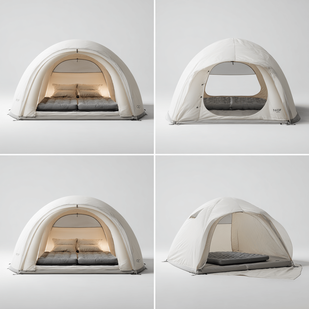SKY CAMP INFLATABLE CAMPING TENT - Sky Camp Supply