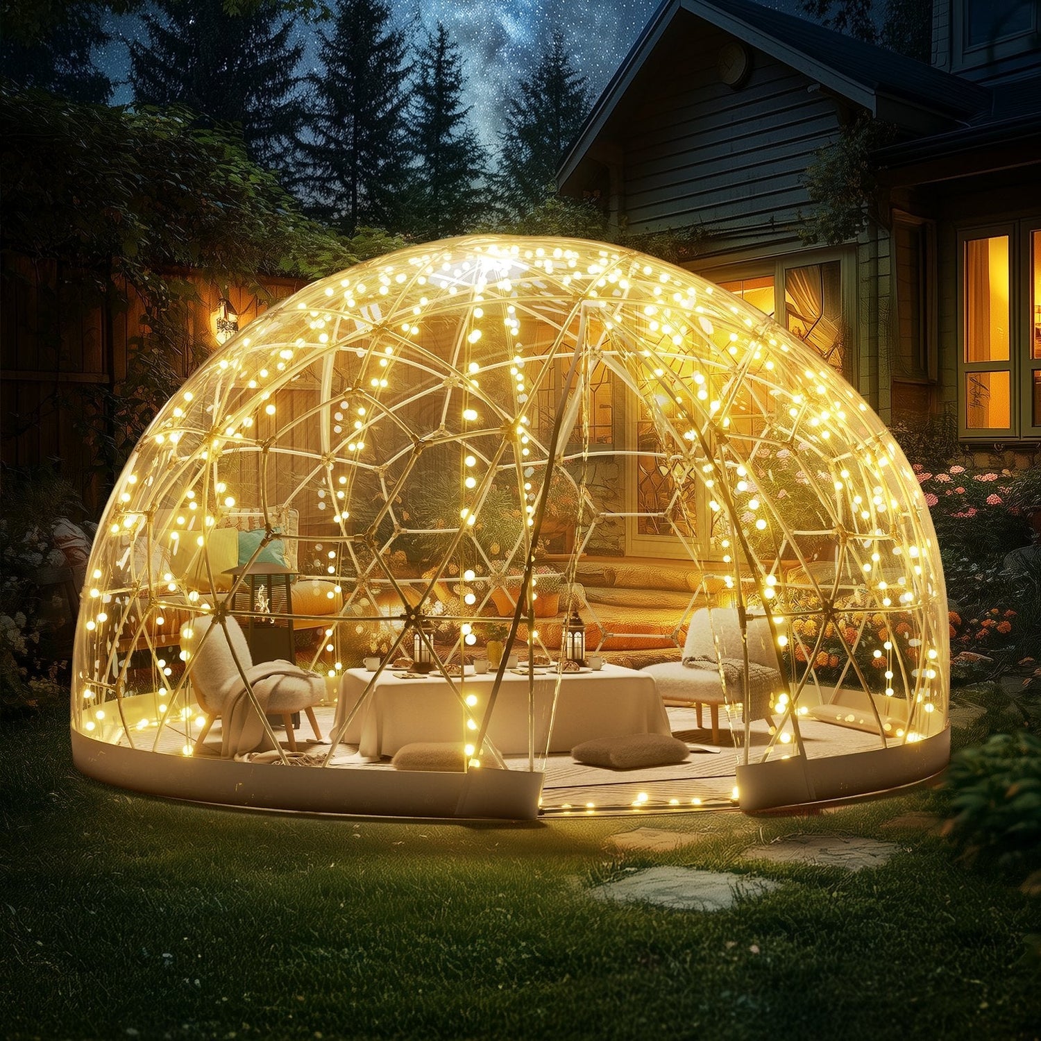 VEVOR 12FT GEODESIC DOME - Sky Camp Supply