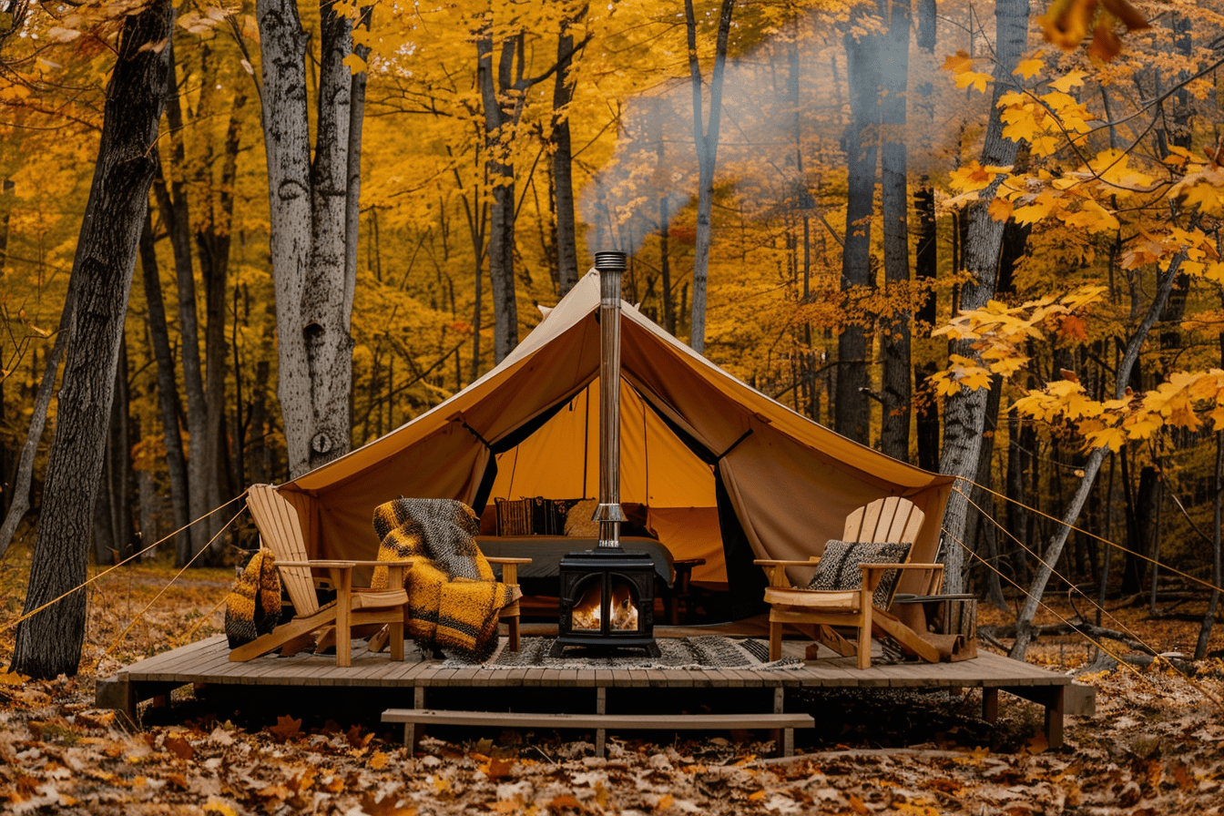 Tents with Stoves - Sky Camp Supply