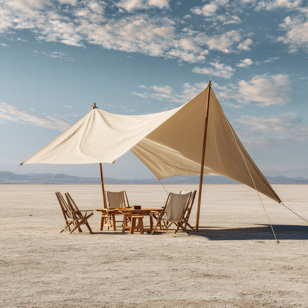 SKY CAMP SUPPLY DESERT SHADE SAIL