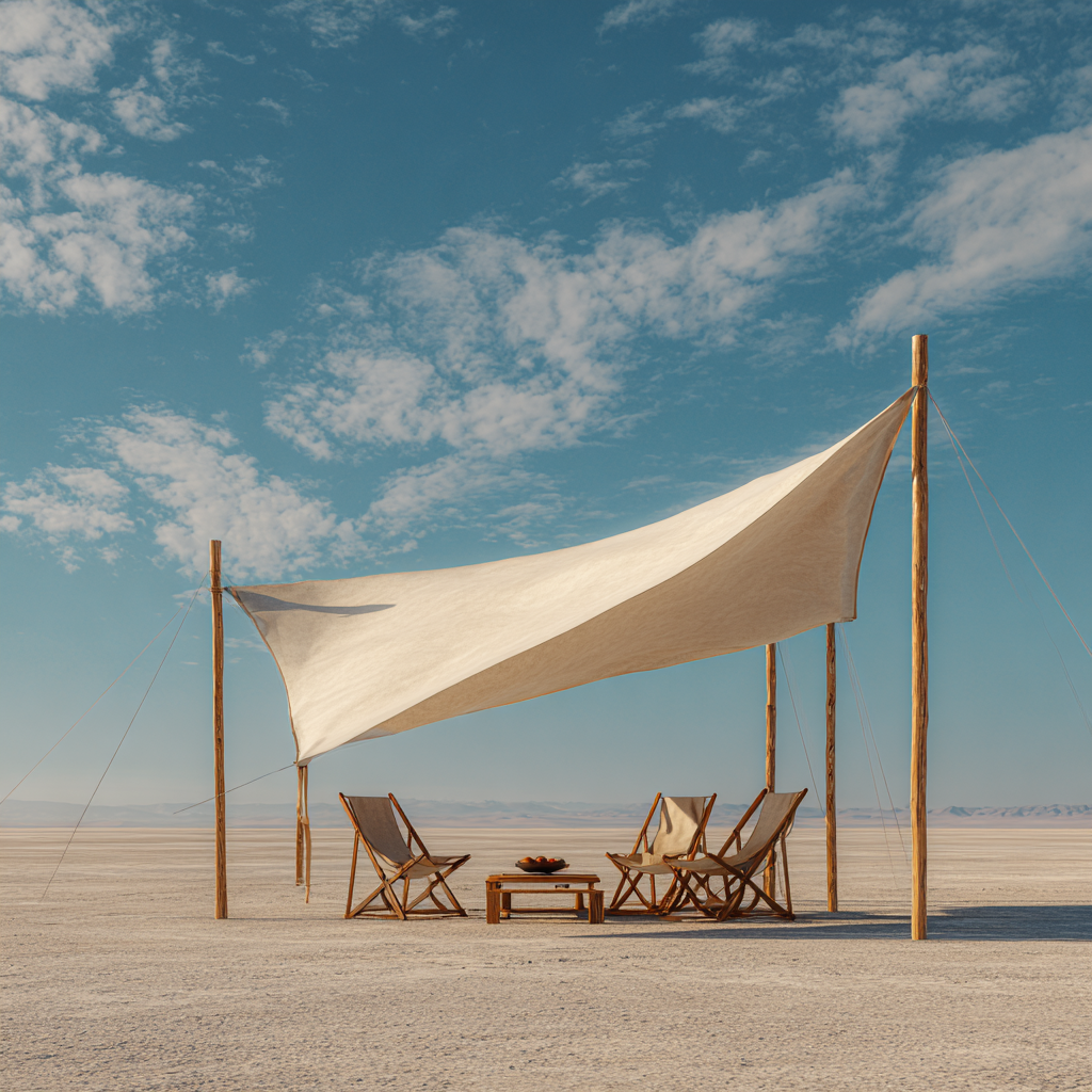 SKY CAMP SUPPLY DESERT SHADE SAIL