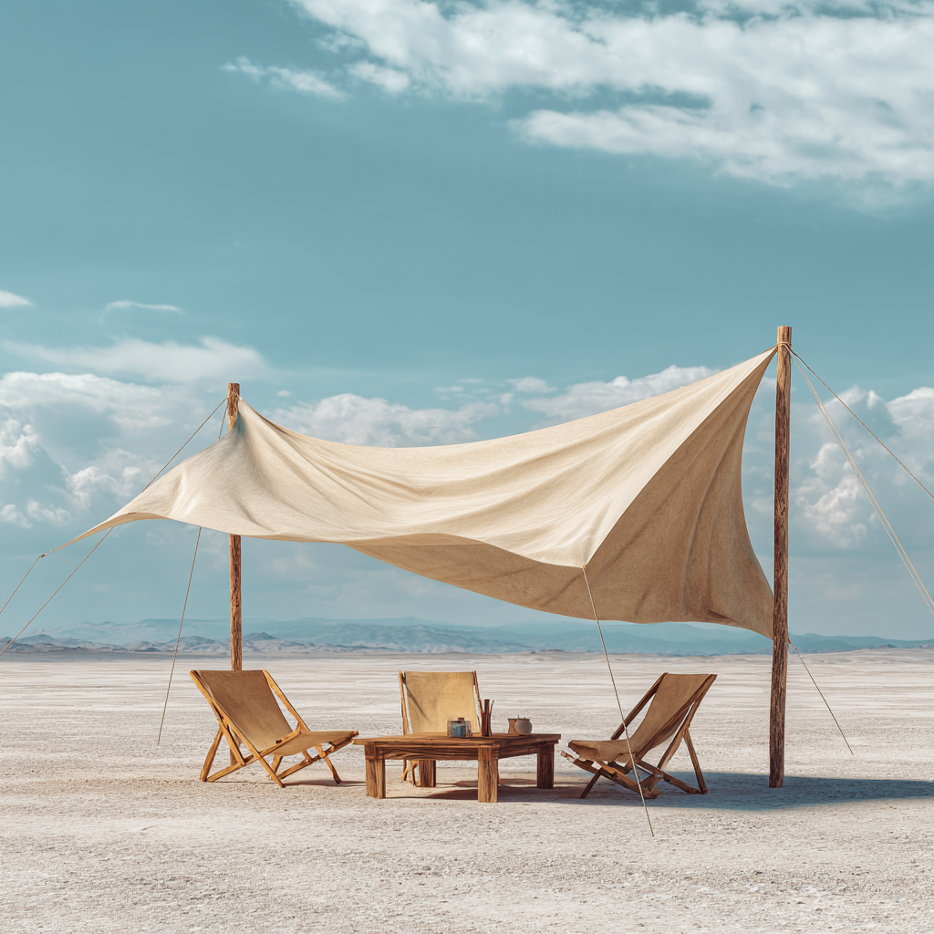 SKY CAMP SUPPLY DESERT SHADE SAIL