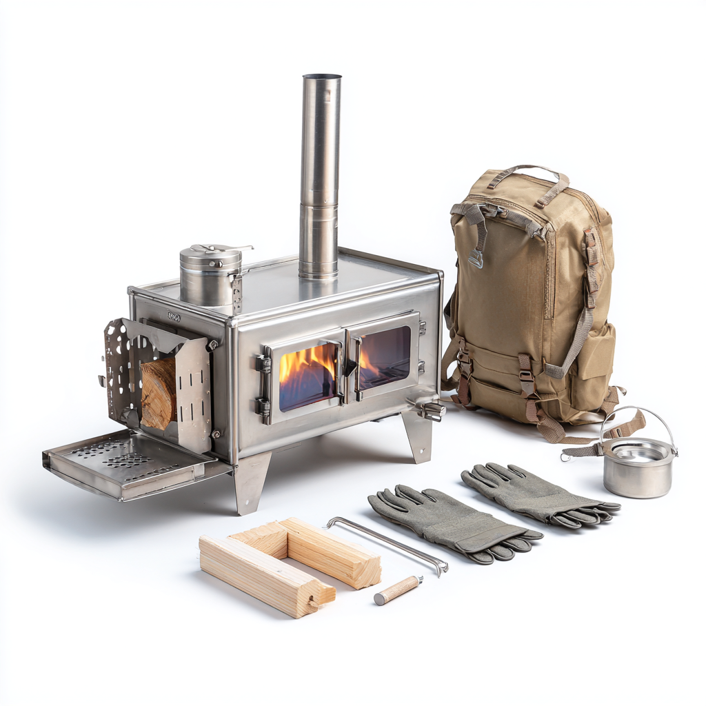 SKY CAMP SUPPLY HOT TENT WOOD STOVE