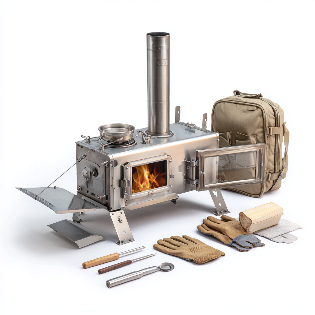 SKY CAMP SUPPLY HOT TENT WOOD STOVE