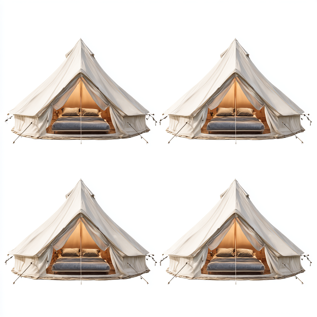 BOUTIQUE CAMPING CLASSIC BELL TENT