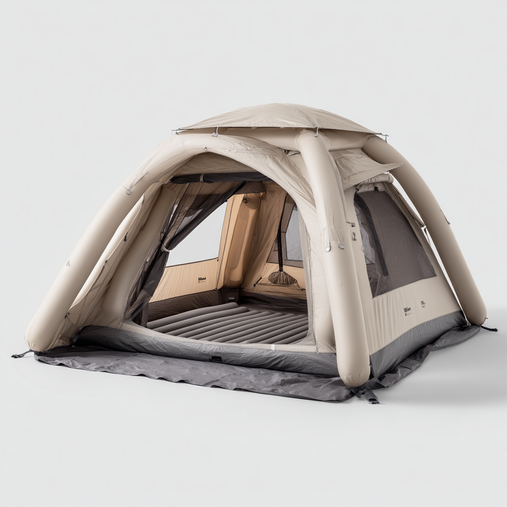 SKY CAMP SUPPLY HURRICANE INFLATABLE FAMILY CAMPING TENT