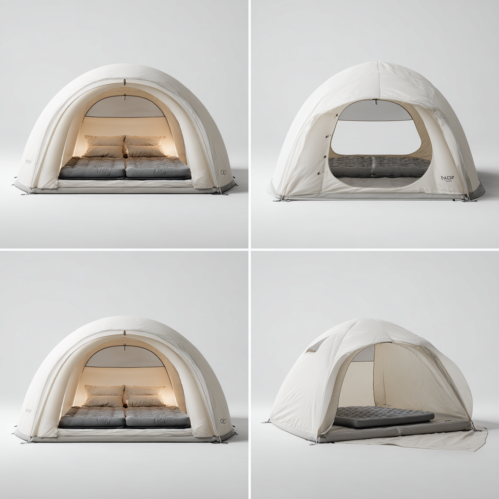 SKY CAMP SUPPLY HURRICANE INFLATABLE FAMILY CAMPING TENT