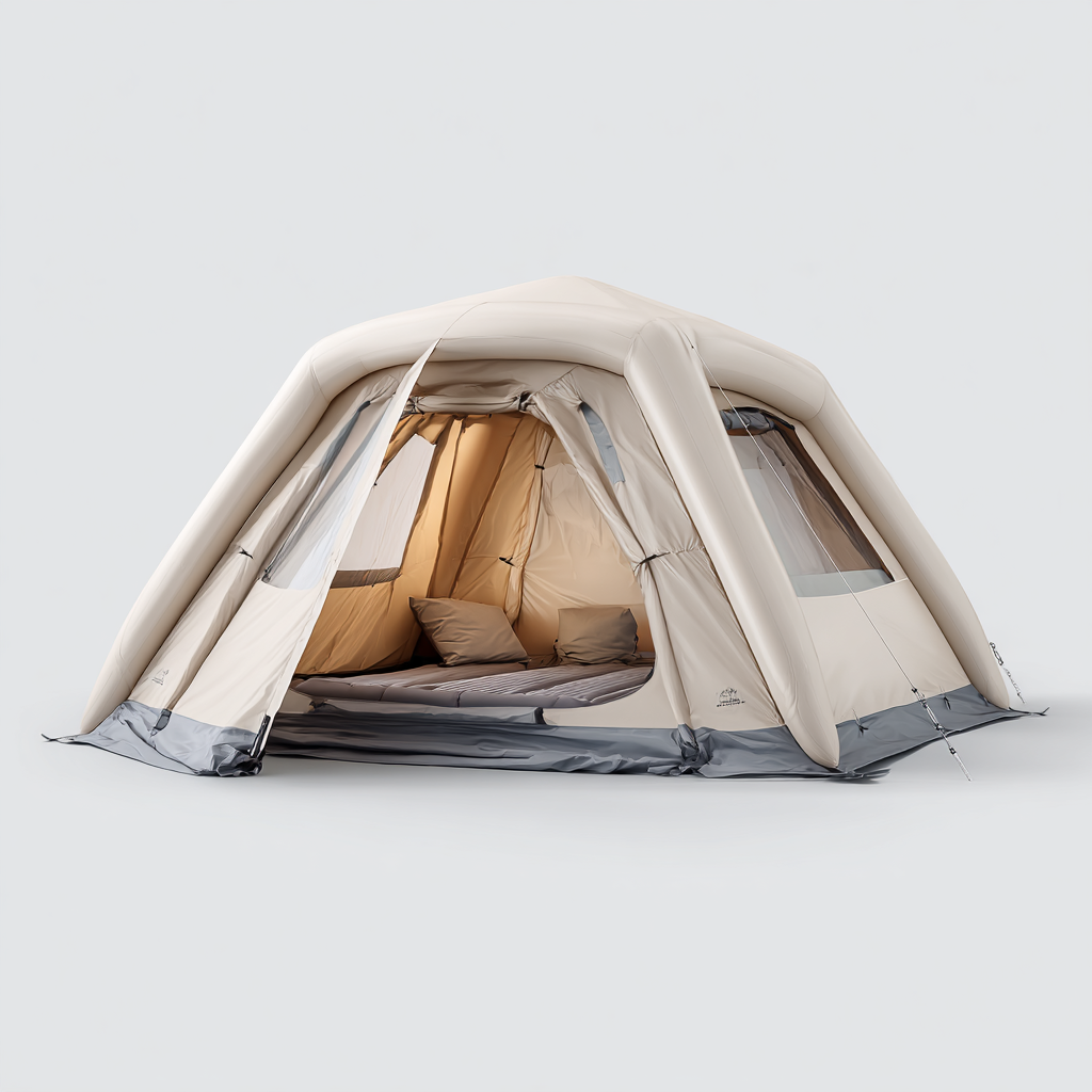SKY CAMP SUPPLY HURRICANE INFLATABLE FAMILY CAMPING TENT