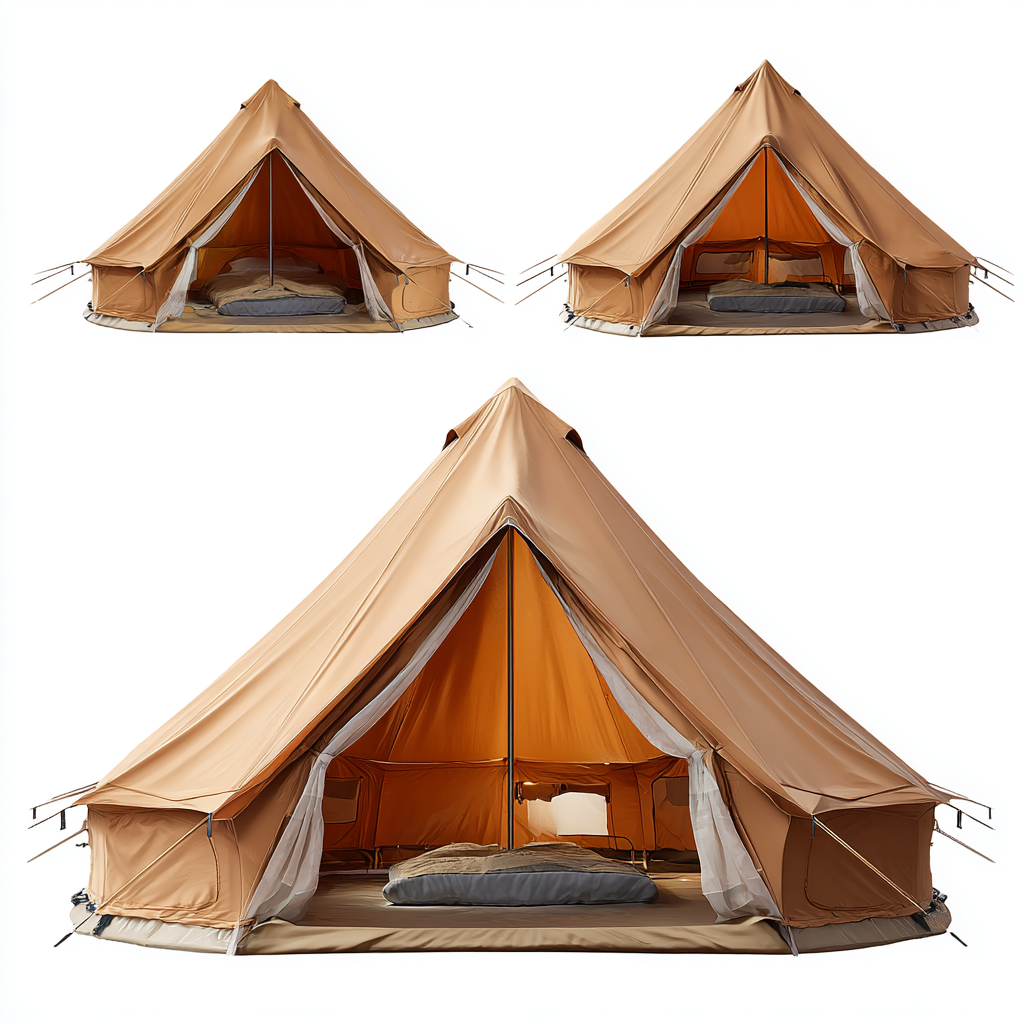 SKY CAMP SUPPLY GLACIER CANVAS BELL TENT