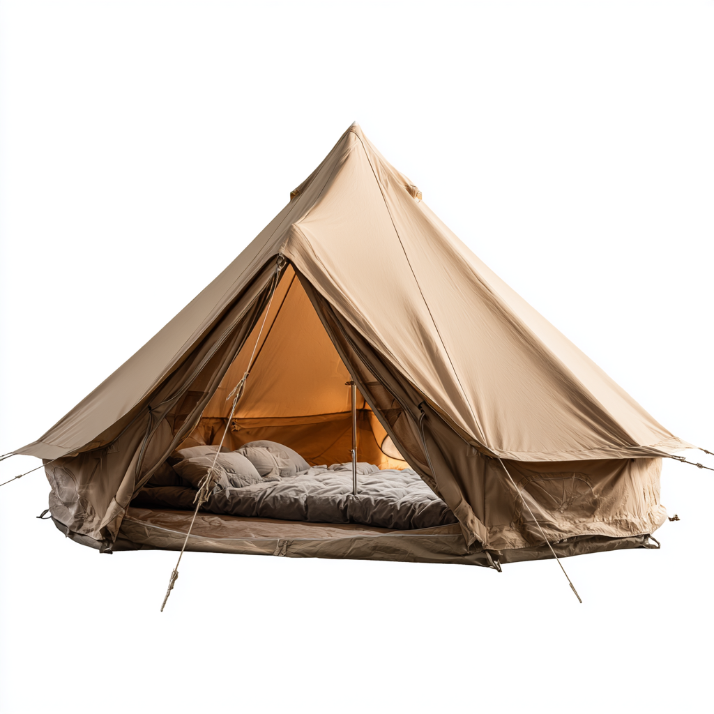 SKY CAMP SUPPLY GLACIER CANVAS BELL TENT