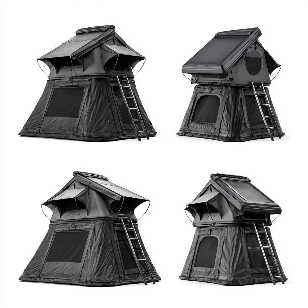 SKY CAMP SUPPLY TAHOE 180 HARD SHELL ROOFTOP TENT