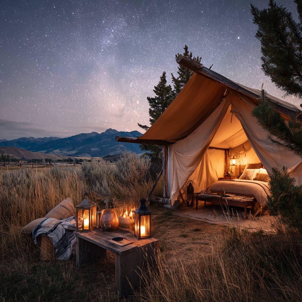 SKY CAMP SUPPLY DESERT SANDS SAFARI TENT