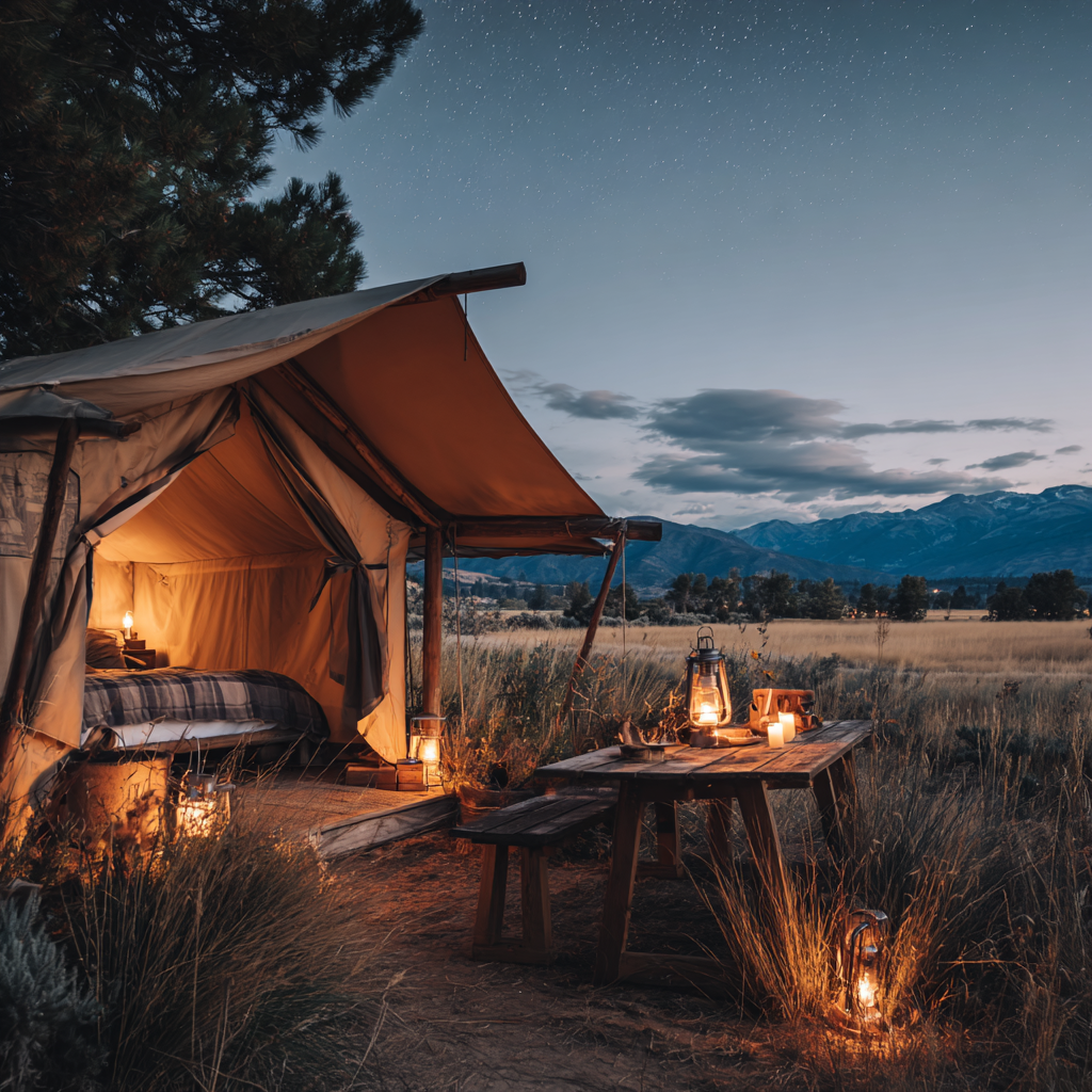 SKY CAMP SUPPLY DESERT SANDS SAFARI TENT