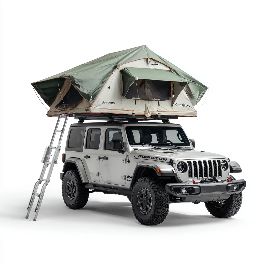 SKY CAMP SUPPLY ZION FAMILY EXTENDED SOFT SHELL ROOFTOP TENT