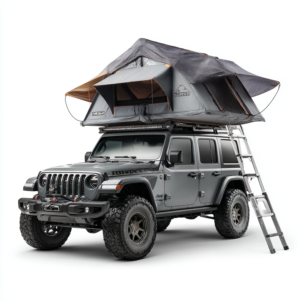 SKY CAMP SUPPLY ZION FAMILY EXTENDED SOFT SHELL ROOFTOP TENT