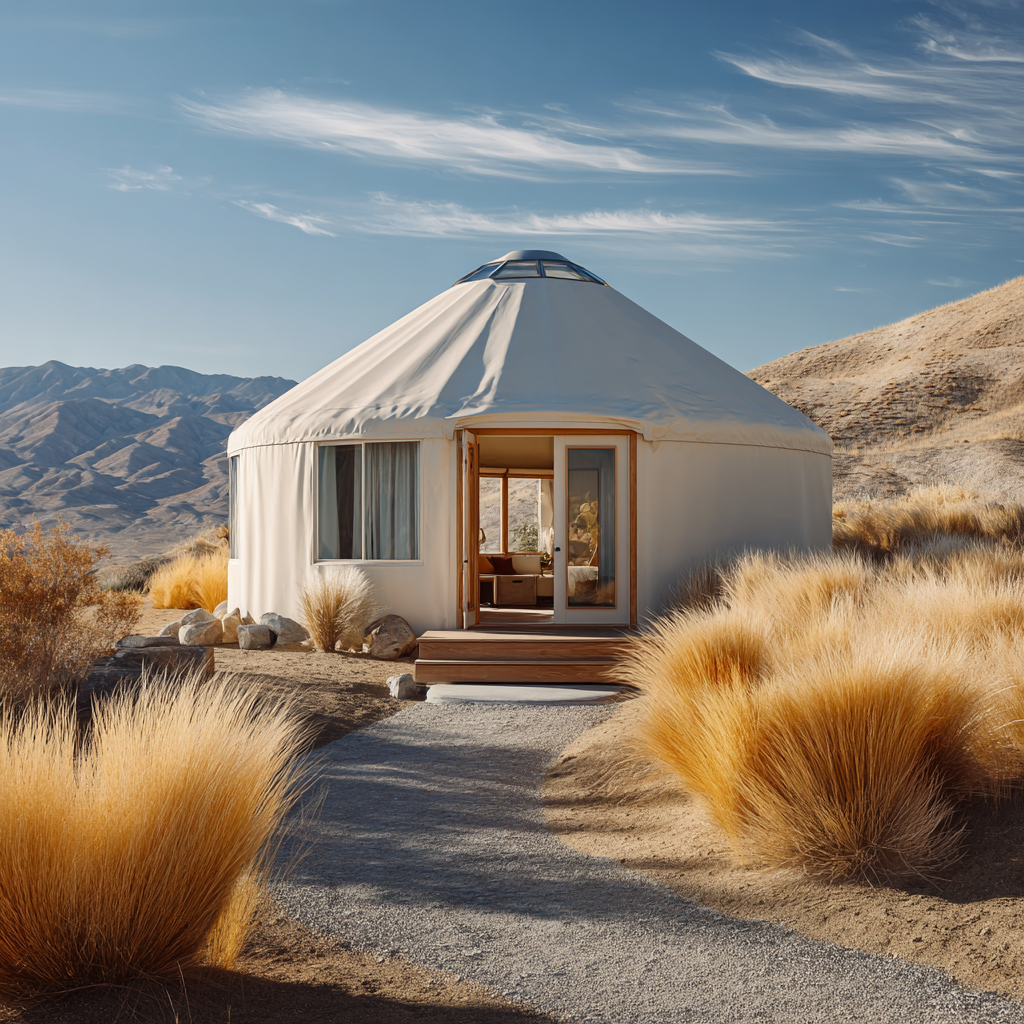 SKY CAMP SUPPLY MODERN MINIMALIST YURT