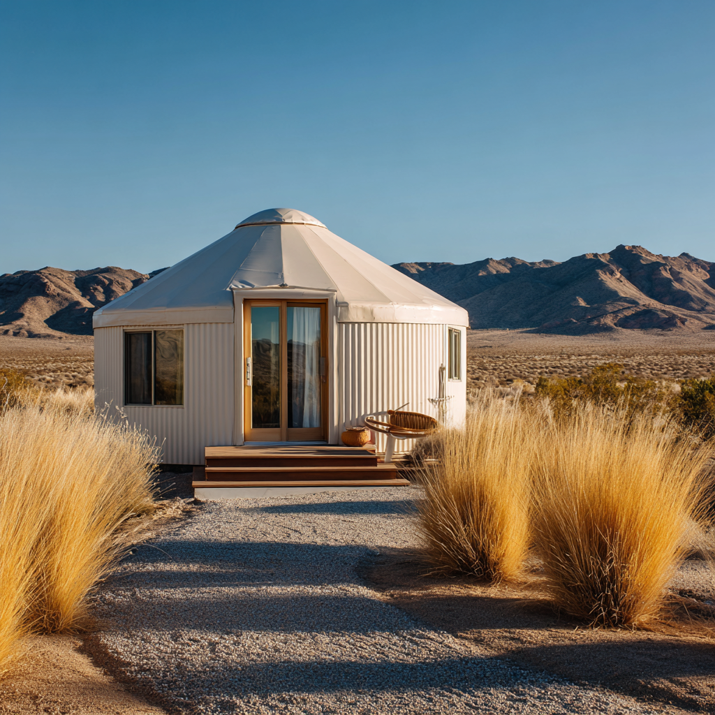 SKY CAMP SUPPLY MODERN MINIMALIST YURT