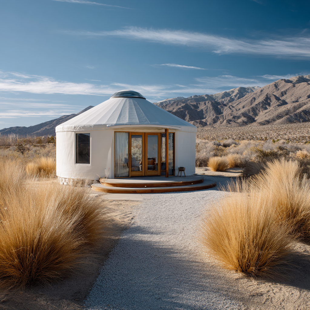 SKY CAMP SUPPLY MODERN MINIMALIST YURT