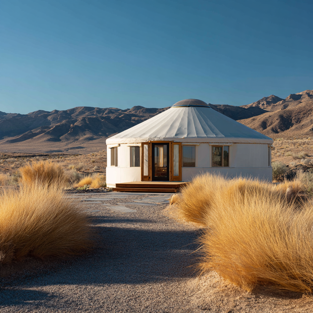 SKY CAMP SUPPLY MODERN MINIMALIST YURT