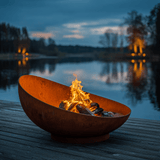 SKY CAMP STEEL FIRE BOWL - Sky Camp Supply