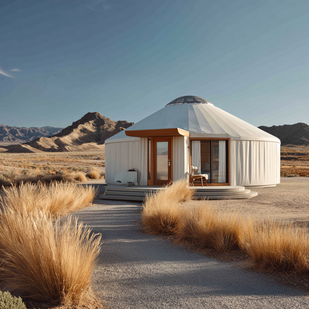 SKY CAMP SUPPLY MODERN MINIMALIST YURT