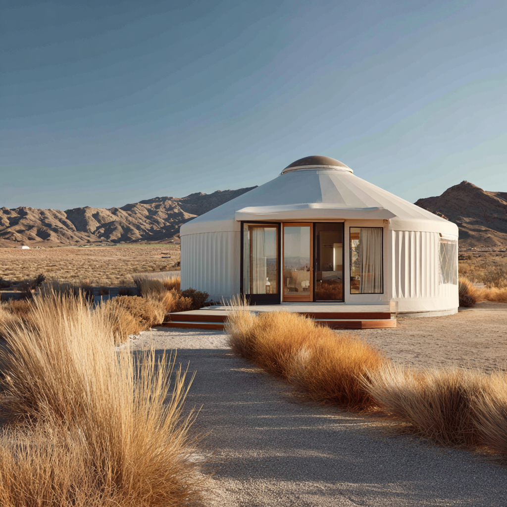 SKY CAMP SUPPLY MODERN MINIMALIST YURT