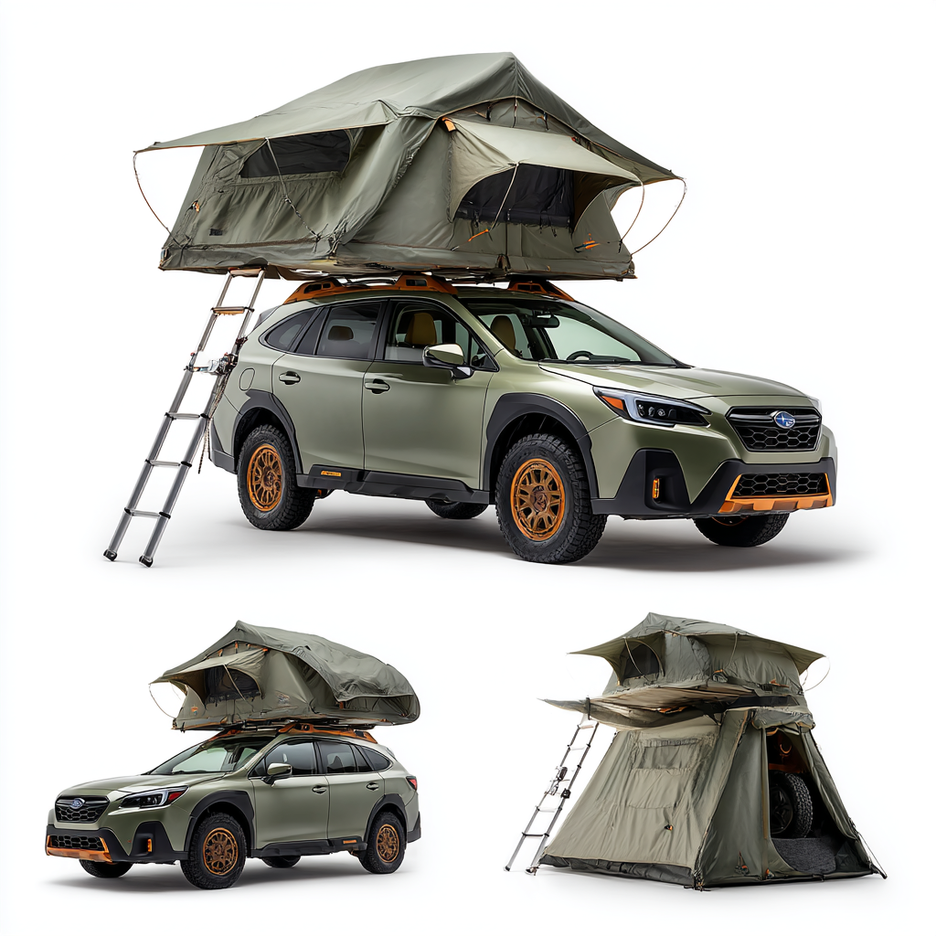 SKY CAMP SUPPLY TETON 1200 SOFT SHELL ROOFTOP TENT