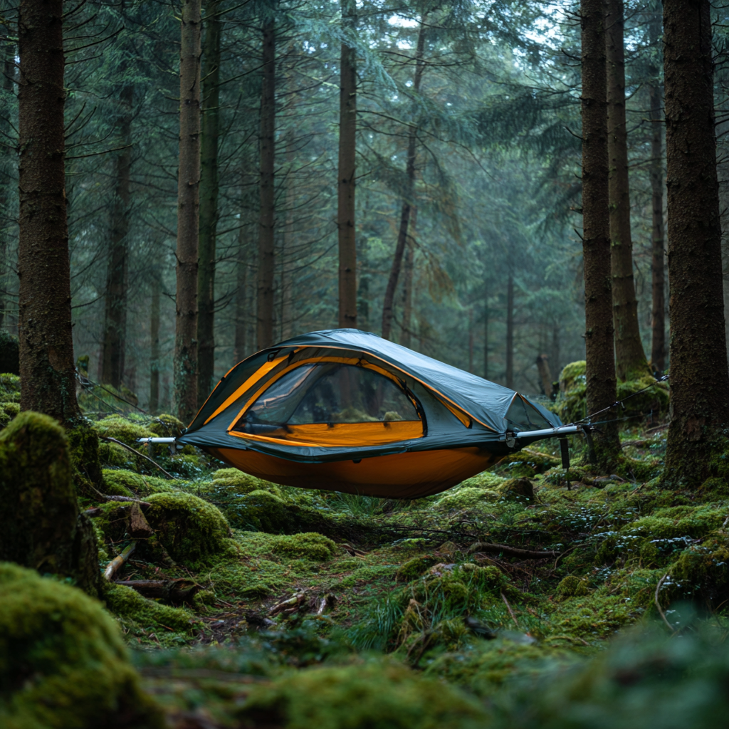 SKY CAMP SUPPLY TREETOP FAMILY HAMMOCK TENT